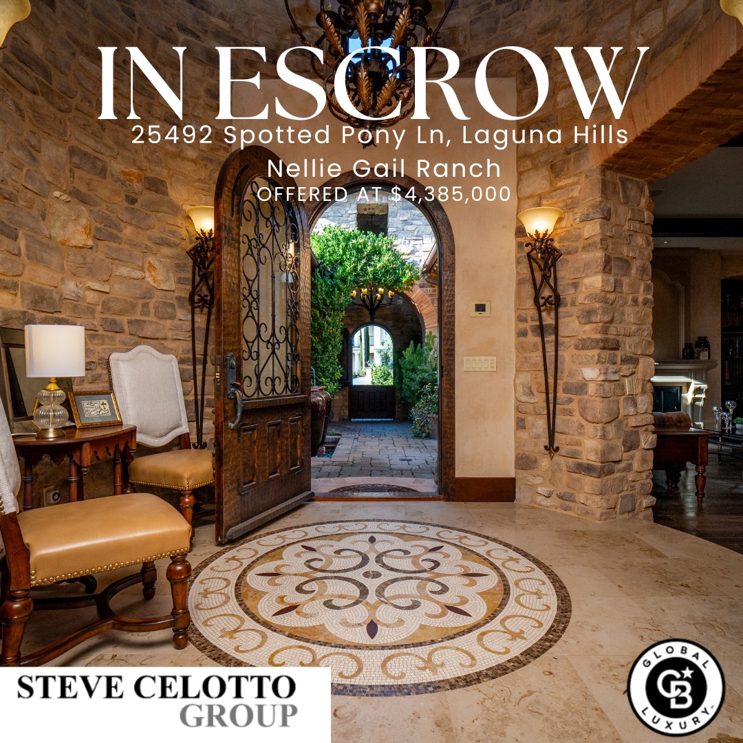 SteveCelotto's tweet photo. ✨🏡 This stunning single-level home is officially #INESCROW! 📜🎉
On one of Nellie Gail Ranch’s most coveted streets 🌳🐎 — soon welcoming its new owners! 🥂🔑

#LagunaHills #OCRealEstate #LuxuryHomes https://t.co/kFYH4XhC8p