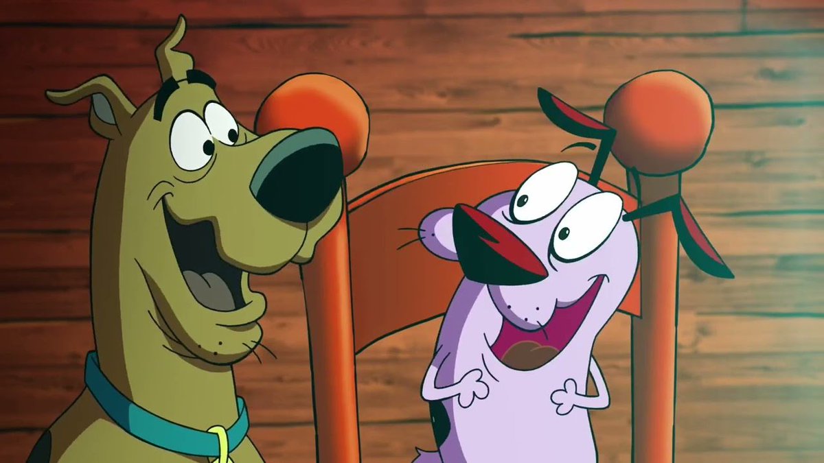 Timeline cleanse: Scooby-Doo and Courage The Cowardly Dog! 
🤎🖤 💜🖤