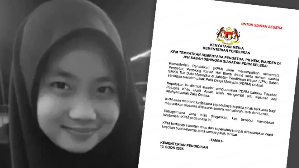 bharianmy's tweet photo. TERKINI: Pengetua, PK HEM, warden SMKA Tun Datu Mustapha ditempatkan sementara di JPN Sabah hingga siasatan PDRM selesai

#BHnasional Keputusan tempatkan sementara Pengetua dan warden sekolah diambil susulan pengumuman PDRM bahawa Pasukan Petugas Khas Bukit Aman telah mengambil alih siasatan kes Allahyarhamah Zara Qairina

https://t.co/0iEve9d4i9