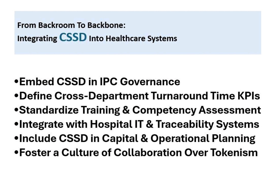 Raksha_Bhat's tweet image. CSSD is The Heart of The Hospital
Read here: 👉 shorturl.at/ewiWb
#CSSD #CAHOACE #PatientSafety #IPCTwitter #IDTwitter #microsthethoscope #sterilesupplydepartment