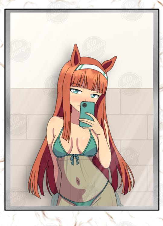 kio_bodoque's tweet photo. Thank you selfie ❤️#umamusume #umamusumefanart #SilenceSuzuka https://t.co/NcqNMoYzfu