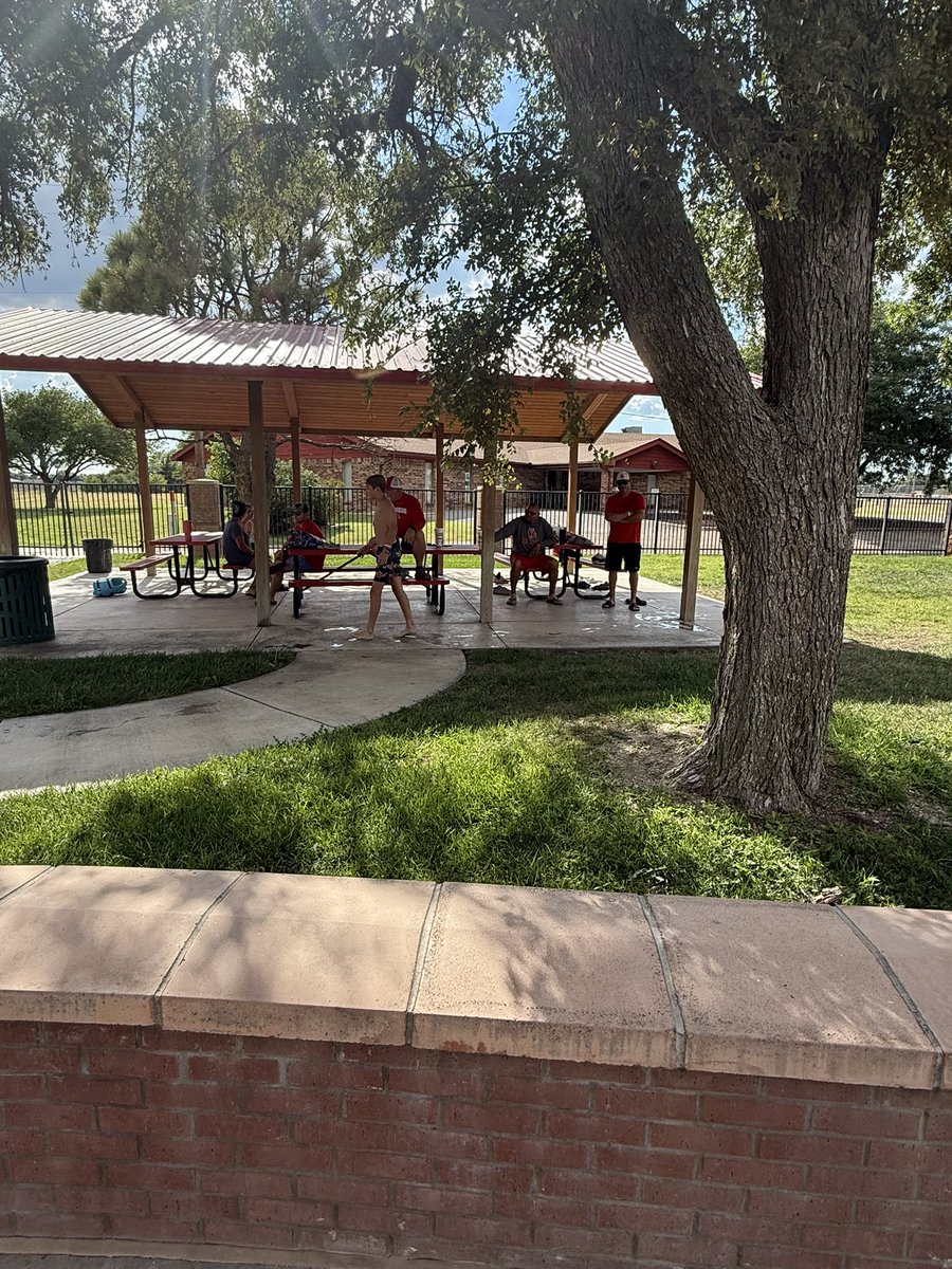 After working hard throughout two-a-days these boys were rewarded with a pool night. #FN5GL #Sweepstakes <a href="/TMobile/">T-Mobile</a> <a href="/PerrytonIsd/">Perryton ISD</a>