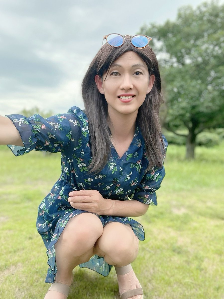 雨あがりのお出かけ
蒸し暑いですね💦
マスク外した〜🤭