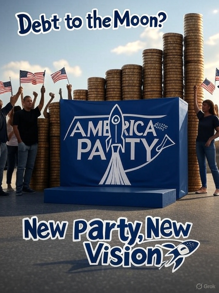 TangyHN's tweet photo. @cb_doge @AmericaPartyX - New party, New vision! https://t.co/g6ffxhvJx8