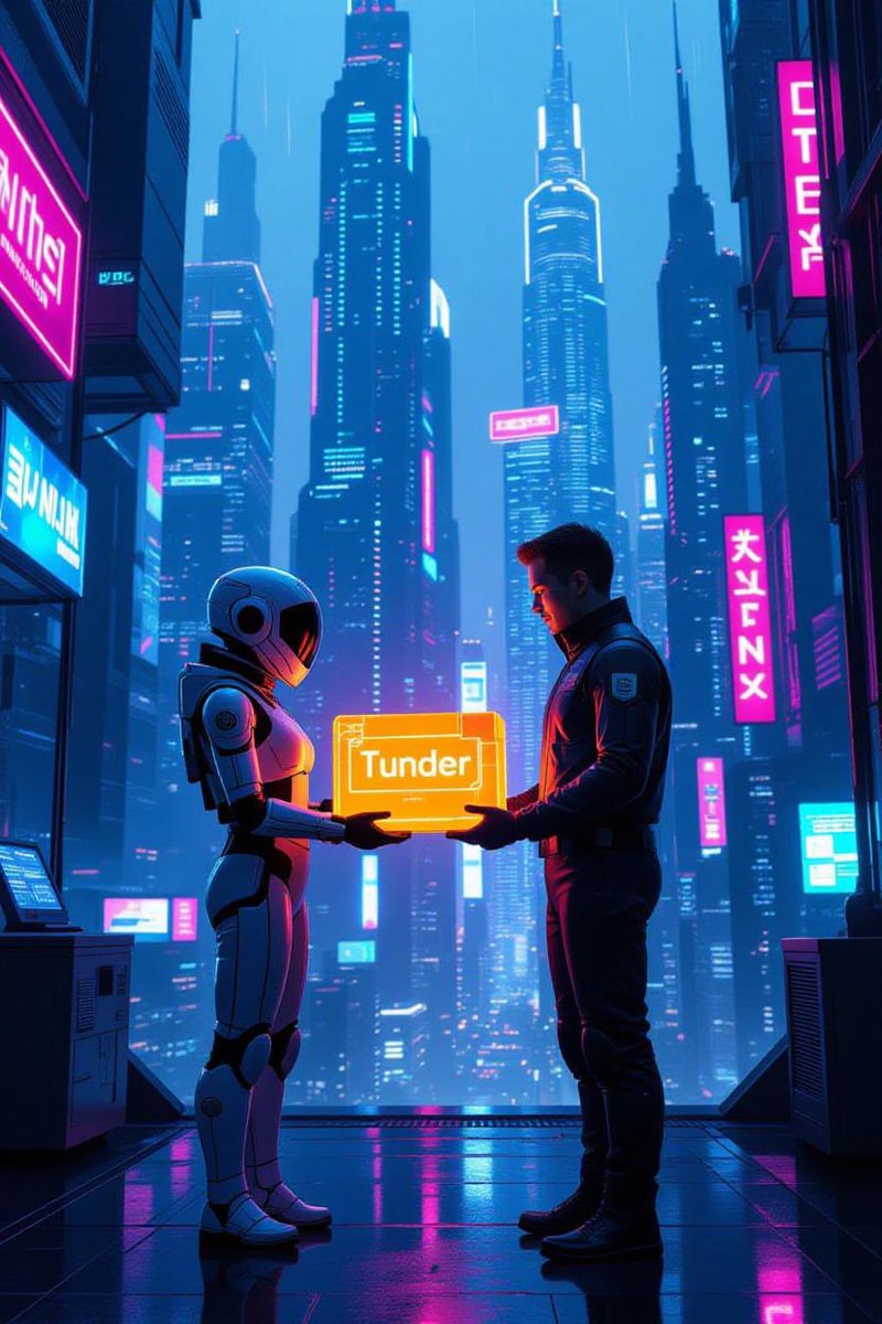 In the future, Tunder still delivers right into your hands.

From hand to hand… Tunder is the power that changes the game.

$TUNDER #madunicorn