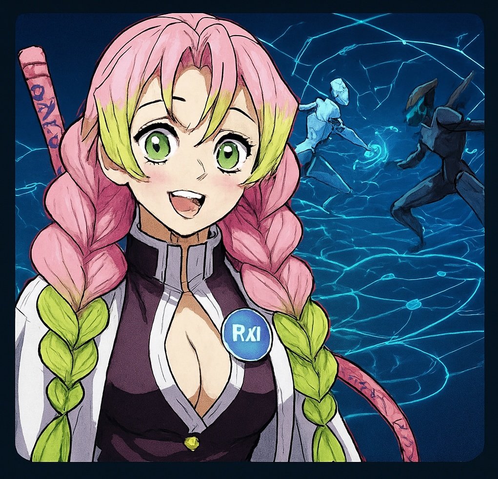 ChidaluCou26236's tweet image. &quot;In a world where AI agents compete for data supremacy, Mitsuri holds the key....$FRAC. The future isn’t just smart, it’s beautifully decentralized. 🌐✨ #FractionAI #AnimeTech #CryptoCulture&quot;