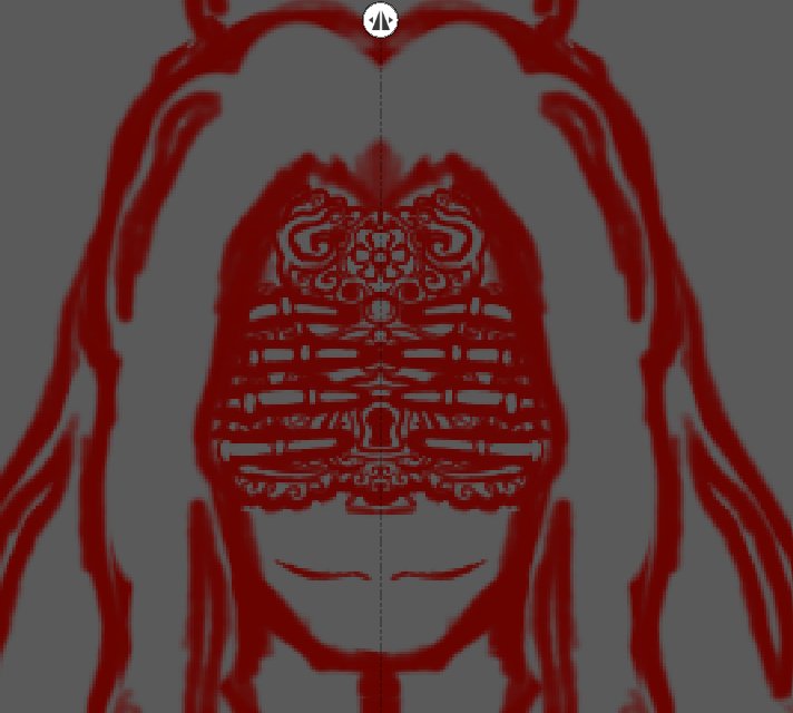 Artybark_Art's tweet image. Made the detailed blind mask today! It was pretty fun brainstorming and basically doodling!

#osdd #osddalters #osddsystem #systemstuff #art #digitalart