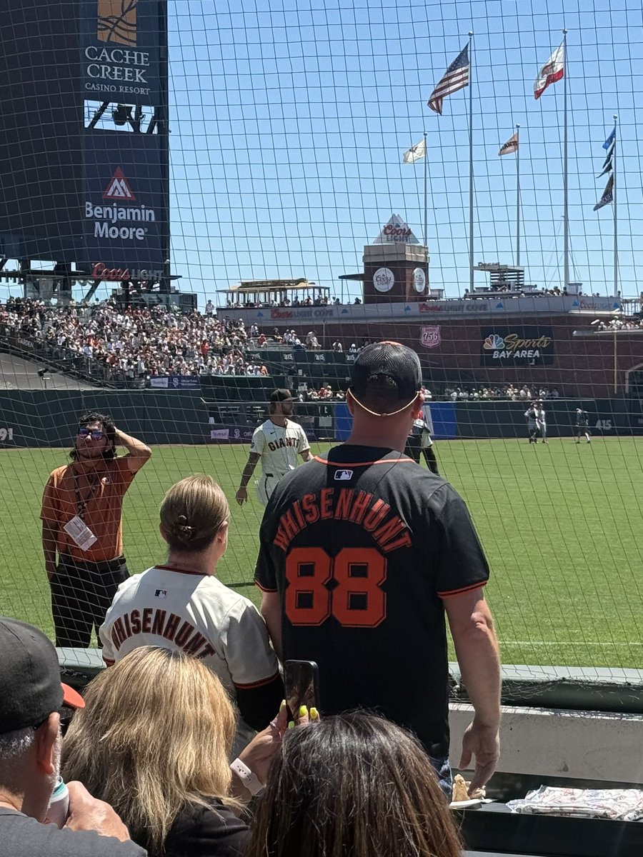 secforall's tweet photo. @C_whisenhunt18 were your parents at your game vs. the Washington Nationals? If so I think my wife got a good shot of your parents watching you walk out to the mound that I’d like you to have. Best of luck with everything! https://t.co/FpQwxEICQO