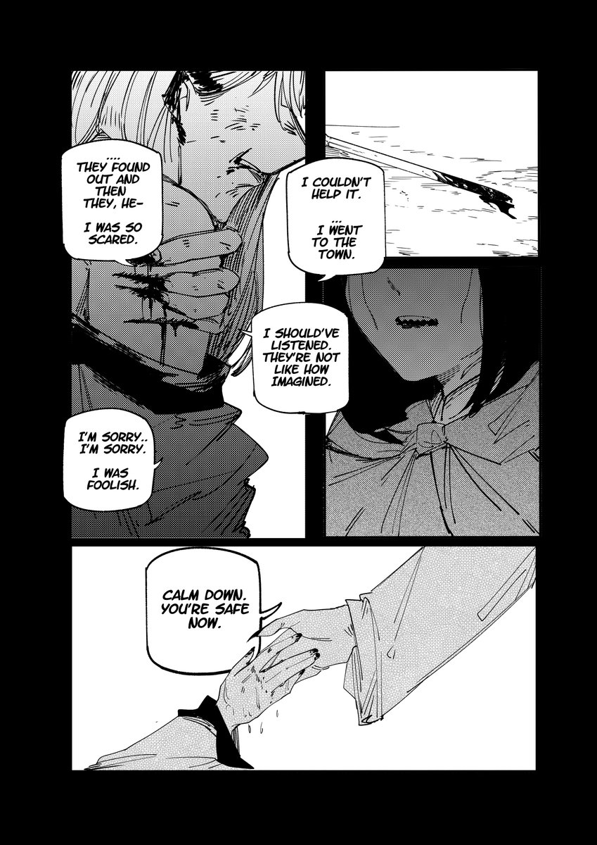 Blood upon the snow 