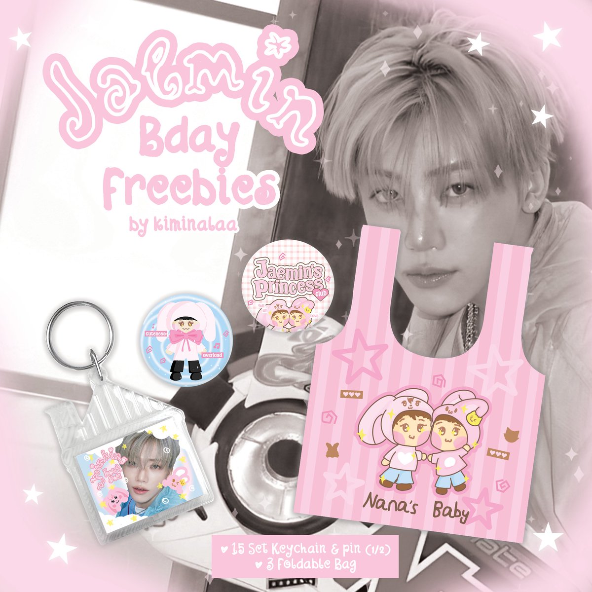 🐰🐱 FREEBIES SPECIAL JAEMIN BIRTHDAY 💓

how to claim:
☆ rt &amp; like this post
☆ isi form ini: forms.gle/FbT3YbdUp7Eo8M…
☆ rep wish &amp; ht iniii: 
HAPPY JAEMIN DAY
#Forever25hiningJAEMIN
#공주님_왕자님들_재민이_생일이에용
#HAPPYJAEMINDAY