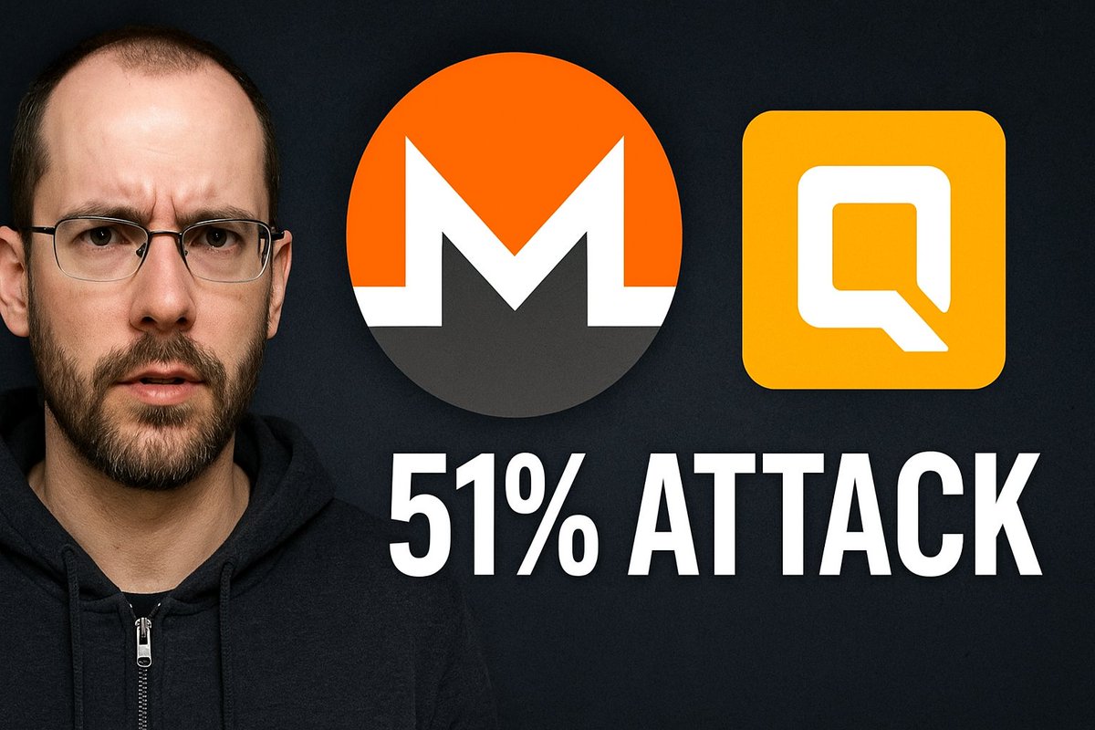 CaribFXCrypto's tweet photo. 🚨 Monero Under 51% Attack? Qubic Pool Controversy Explained!
#Monero #XMR #51PercentAttack #Qubic #CryptoNews #Bitcoin #PeterTodd #CaribbeanCrypto #PrivacyCoins #BlockchainSecurity https://t.co/ZfXl2Ebijj
