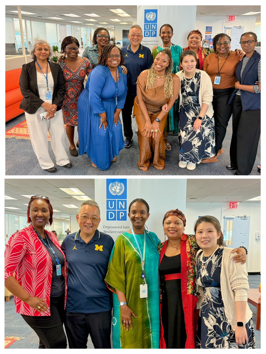 DeAissata's tweet photo. A pleasure reconnecting at RBA with @undptz Tanzania 🇹🇿 RR Shigeki Komatsubara @komatsubarasan1 — a former colleague from @UNDPAfrica. Strengthening partnerships for greater impact!
#NextGenUNDP https://t.co/NKJFU1IVvQ
