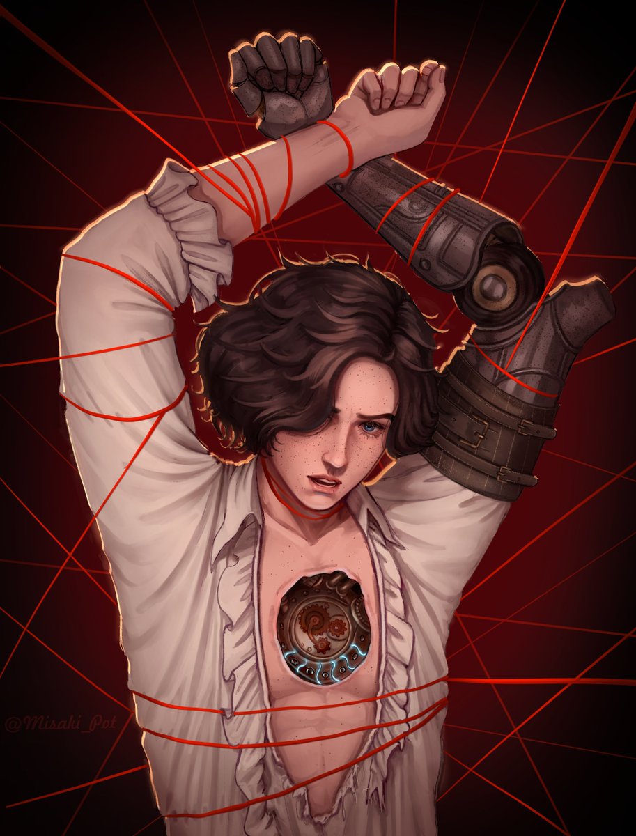 misaki_pot's tweet image. Quien diria que las cosas salen mejor cuando haces todo en una capa en vez de en mil ✨
#LiesofP #liesofPfanart