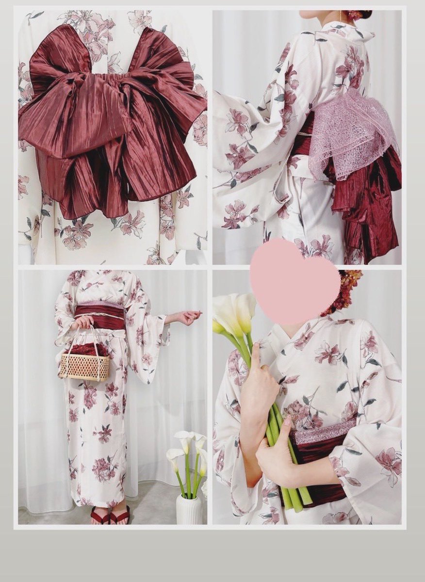 1部のご予約ありがとうございます🥰
ピンク色の浴衣で上品に纏めたいと思います〜👘💕是非♡