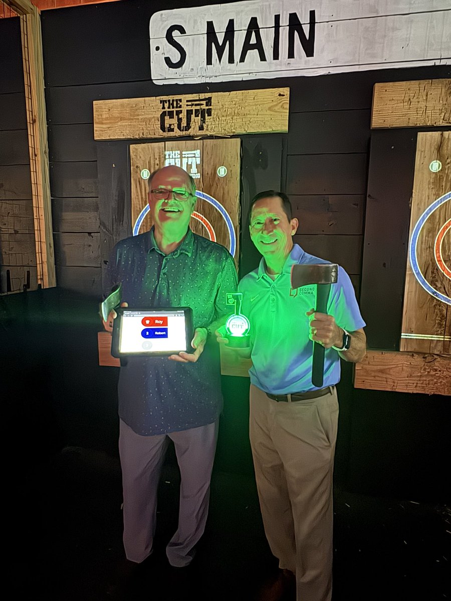 Roy. The man. The myth. The axe-throwing legend!!! 🪓🏆 #AllHailRoy