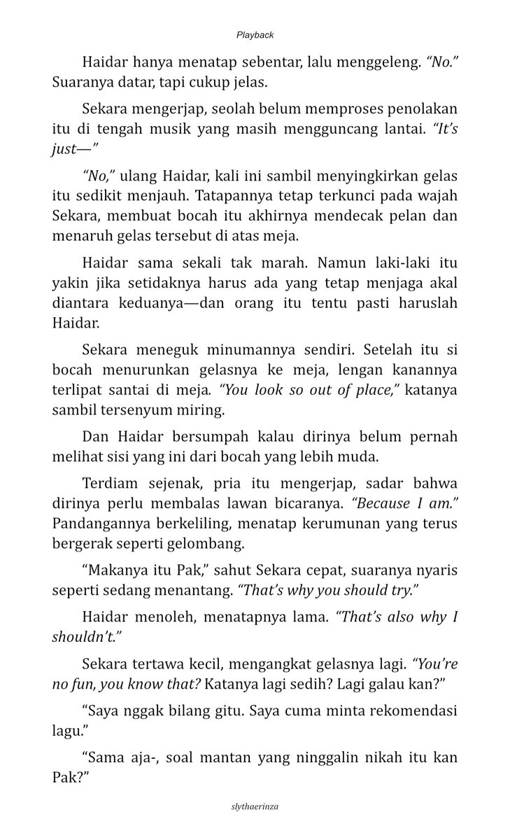 slythaerinza's tweet photo. 144.] Soal mantan kan pak? (Haidar’s pov makanya margi ditulis sekara) https://t.co/GbVRIiYNQi