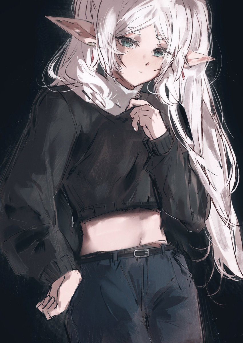 crop top
#フリーレン #frieren