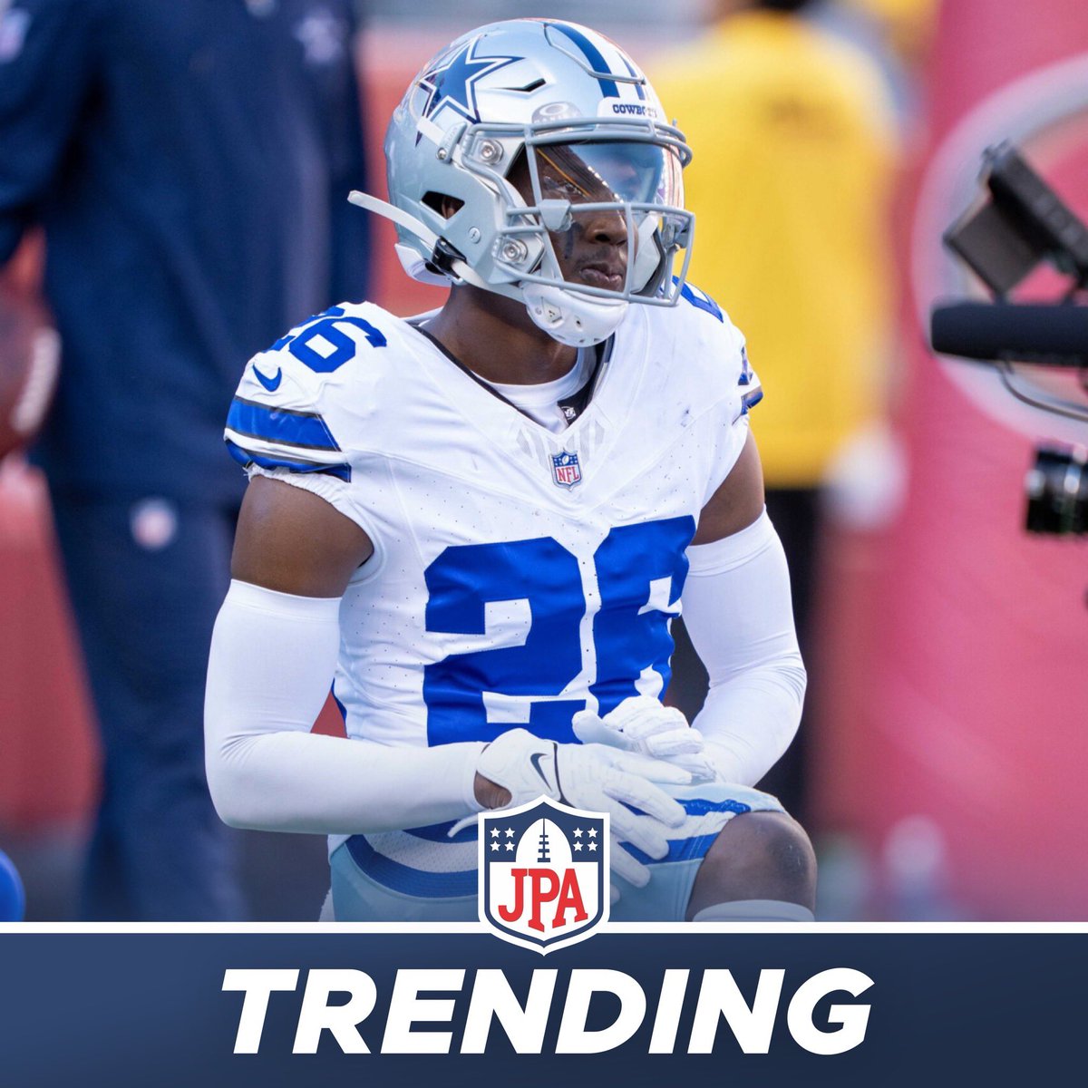 jasrifootball's tweet photo. 𝗧𝗥𝗘𝗡𝗗𝗜𝗡𝗚: #Cowboys cornerback Daron Bland is hoping for a contract extension prior to the start of the regular season, he told the team website.

Micah Parsons isn’t the only Dallas player seeking a contract extension. https://t.co/gQq3wo6IUW