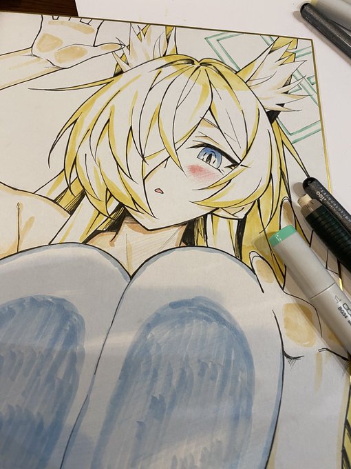 色紙2枚目でっす! 