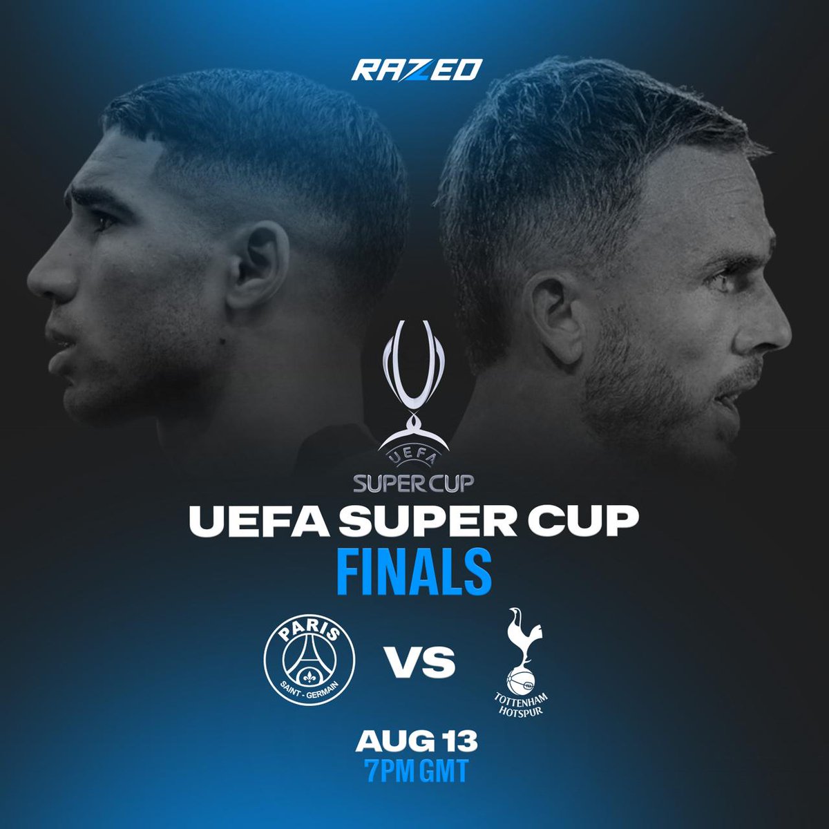 UEFA Super Cup Finals! ⚽
PSG 🆚 Tottenham Hotspur

📅 Aug 13 | 🕖 7PM GMT

2 winners will pocket $50 each.
Predict the score before kickoff!!

1 entry only.
Drop your predictions below ⬇️
#UEFASuperCup #PSG #Tottenham