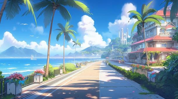 AmicorpCEO's tweet photo. 「 A massive resort between worlds, offering otherworldly pleasures~! 」 https://t.co/iyOWJNk0Ip
