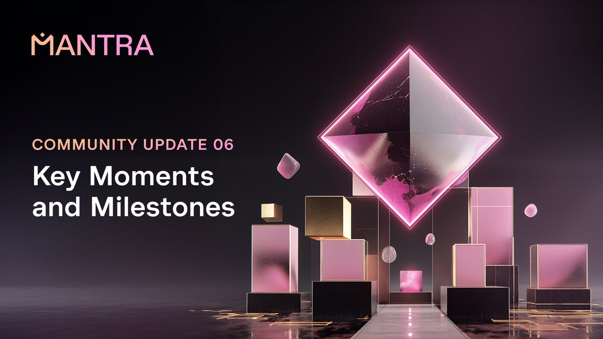 MANTRA | Tokenizing RWAs (@mantra_chain) on Twitter photo Yesterday <a href="/jp_mullin888/">JP Mullin (🕉, 🏘️)</a> shared an update on the MANTRAs roadmap including the 3 key milestones we're focused on delivering, thereby making #mantrachain the home for #RealWorldAssets 🕉️🚀
Here’s how it plays out and comes together 🧵👇 Yesterday <a href="/jp_mullin888/">JP Mullin (🕉, 🏘️)</a> shared an update on the MANTRAs roadmap including the 3 key milestones we're focused on delivering, thereby making #mantrachain the home for #RealWorldAssets 🕉️🚀
Here’s how it plays out and comes together 🧵👇