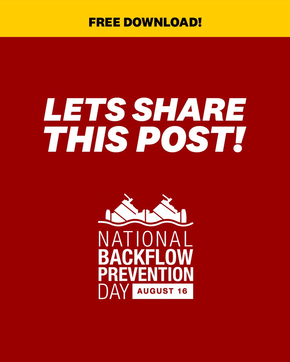 USCFCCCHR's tweet photo. 🎉 Celebrate National Backflow Prevention Day with Us!
We’re offering an exclusive Free Webinar On Demand video download! Choose from over 40 topics!
🔑 Use promo code: “BackflowDay2025” 
Valid now through August 16!
➡️ https://t.co/xYiTqTv16X

#backflowday https://t.co/cWRDxqPjPa