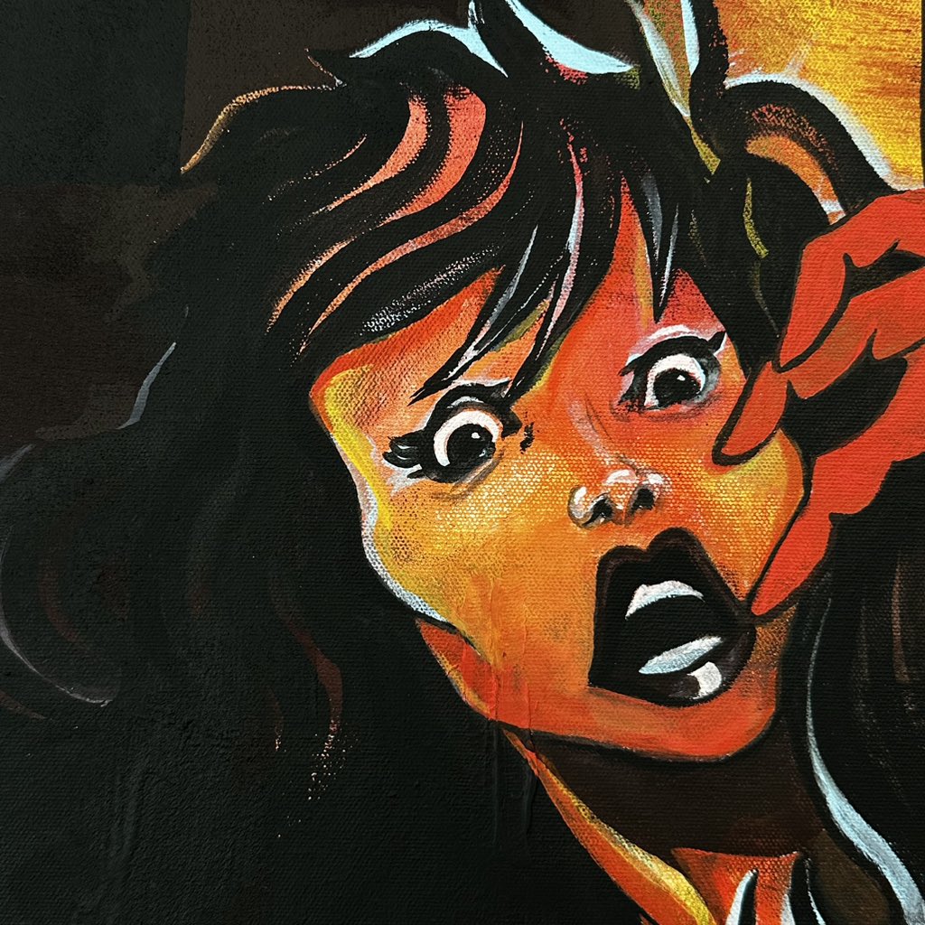 kill_che's tweet image. acrylic on canvas