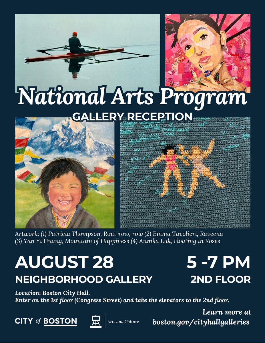 meiageddes's tweet photo. "I'm determined to keep the twee in my tweets." 

I am grateful to have one of my watercolors on display at Boston City Hall as part of the 2025 National Arts Program! A Gallery Reception will be held on August 28.

@cityofboston @artsinboston #art #Boston #watercolor https://t.co/9deE1yBo1M