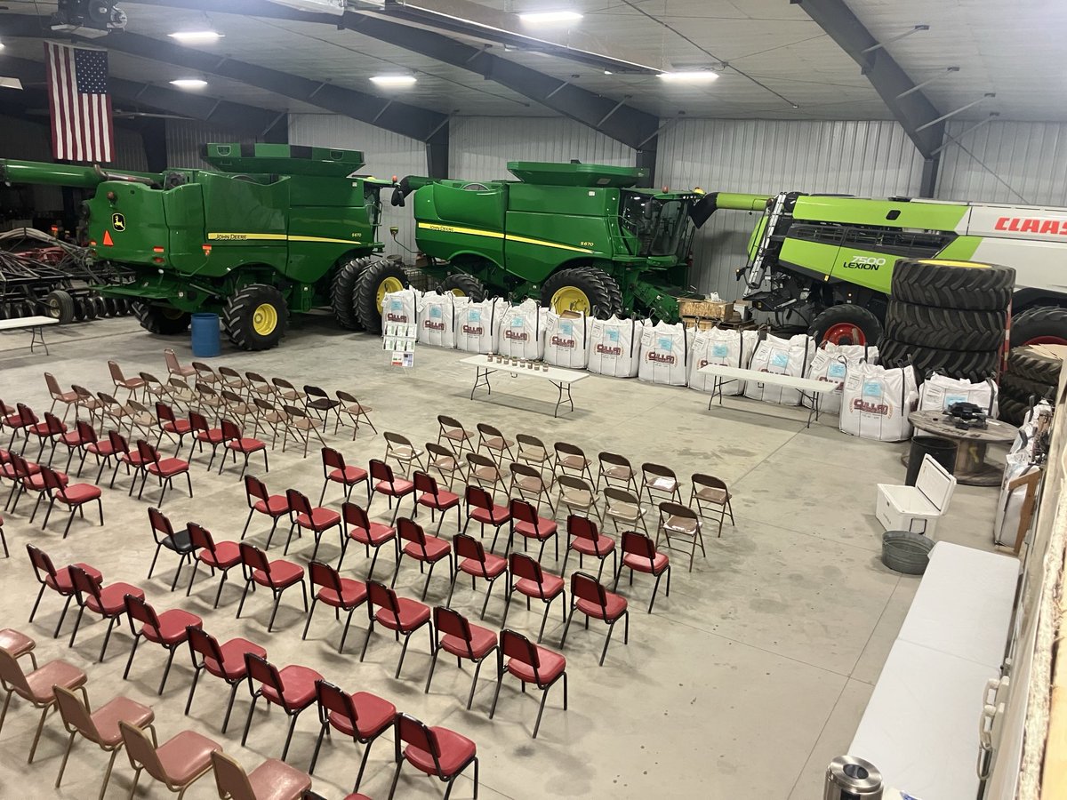 ChrisCullan1's tweet photo. Ready for tomorrow’s 33rd annual customer appreciation day!  Please come and eat a doughnut with us and hear the latest on wheat from ⁦@NuHorizonGen⁩ ⁦@WestBredWheat⁩ ⁦@LimagrainWheat⁩ ⁦@AC_Easterly⁩ @UNLExtPanhandle⁩ ⁦@NE_DrylandCrops⁩ at 8:30 https://t.co/oloLUCgI2T