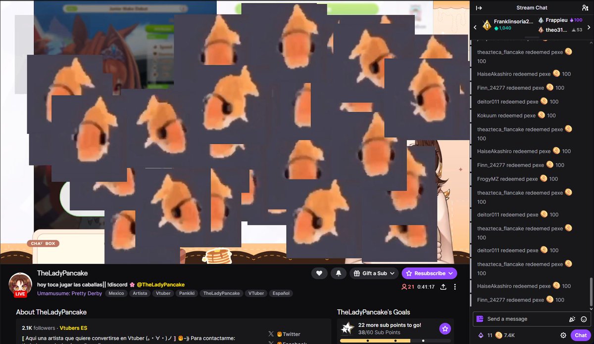 XDDDDDDDDDDDD el stream más normal de panki 
<a href="/theladypancake/">Pankiki 🥞 Vtuber</a>