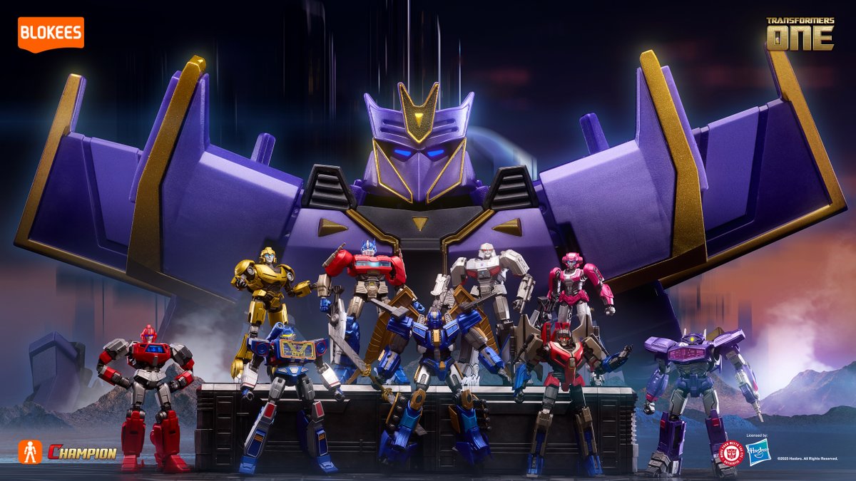 Unleash the power of Blokees Transformers Champion Class 20 Megatronus! 
Featuring detailed craftsmanship and smooth articulation, this model kit is designed for fans and collectors who appreciate authentic detail. Add Megatronus to your collection and dominate the battlefield!