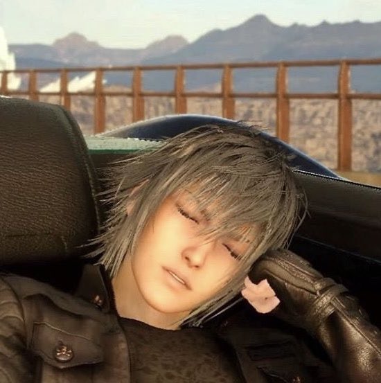 noctwong's tweet image. noctis being noctis