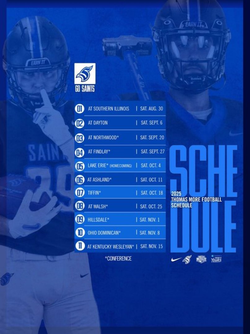 Thankful for the gameday invite! <a href="/TMU_Football/">Thomas More Football</a> <a href="/CoachBillGarvey/">BILL GARVEY</a>