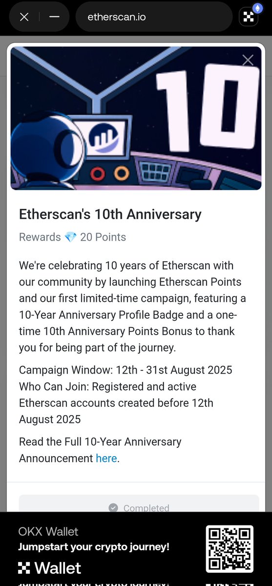 ZBasharit's tweet photo. #10YearsofEtherscan and optionally tag @etherscan. We'll repost https://t.co/SJYboJkeZl