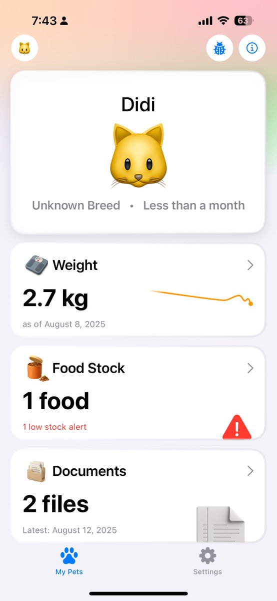 Albovsky's tweet photo. I still can’t believe I created my app. It’s not perfect. It’s not most beautiful or creative. But it’s mine, it works and solves my problem. 
This is insane. 

Sorry for ugly error icon - it’s a new feature and I’m still massaging it. 

You will see this app pretty soon in Store https://t.co/ytJoHjfkgm