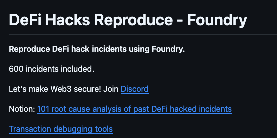 🔥DeFiHackLabs repo reached 600 POCs.