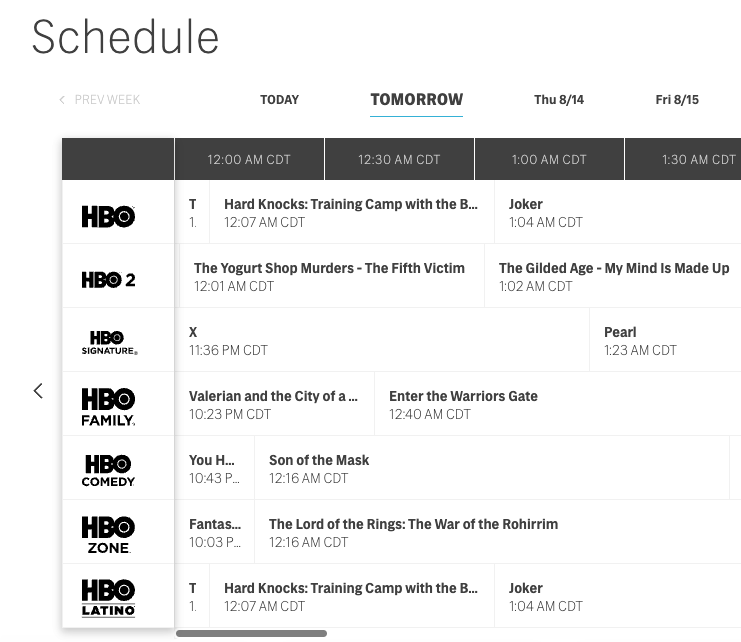 Imagine it's 1am, you're trying to find something to watch on TV. The only options you stumble across are either Joker (2019), Son of the Mask, or Joker (2019) en Español.