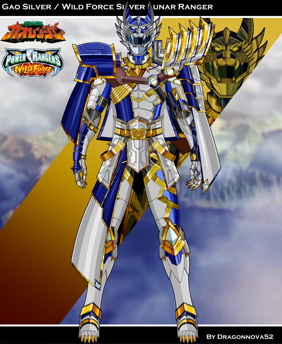 Gao Silver / Wild Force Silver Lunar Ranger #tokusatsu