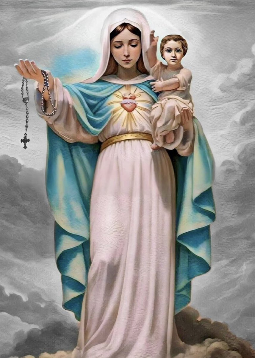 Devotion of the Rosary is a great sign of predestination.