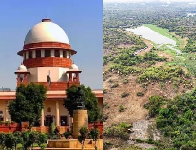 #NewDelhi---

SC to #Telangana Govt: Restore #KanchaGachibowli’s lost #green cover.

Development can’t come at the cost of the #environment. 

The state gets 6 weeks to submit a revised #IT project plan with safeguards for #wildlife, #forests &amp; #lakes. 

 #SupremeCourt