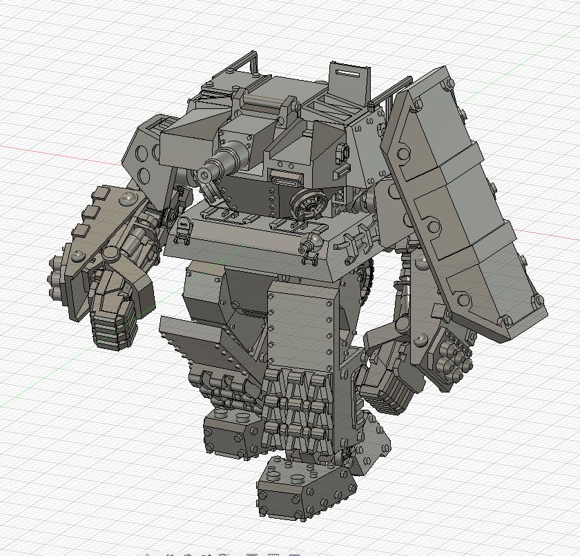 HeavyGearVrc's tweet image. #作品はなんでもいいからフルスクラッチビルドの過程を晒そうぜ
#RingofRed
#15mm