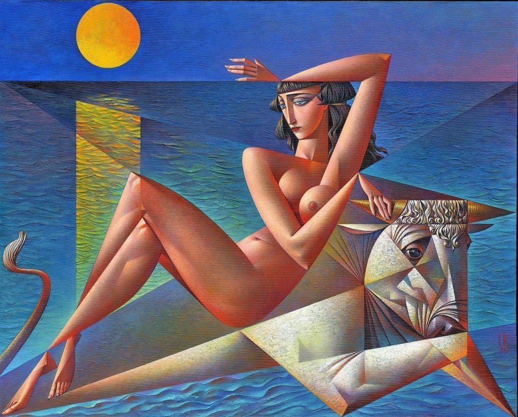 'Abduction of Europa' (2021) by Georgy Kurasov