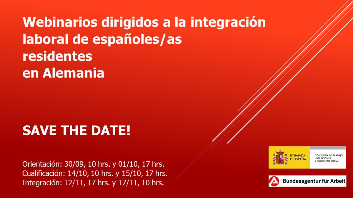 Consejería de Trabajo en Alemania tweet media