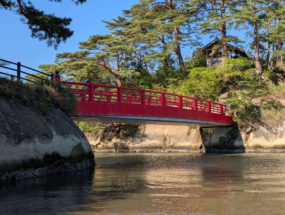 遊覧船で湾内巡ったり、辺りを散歩したり…
本当に松島の景色って綺麗。