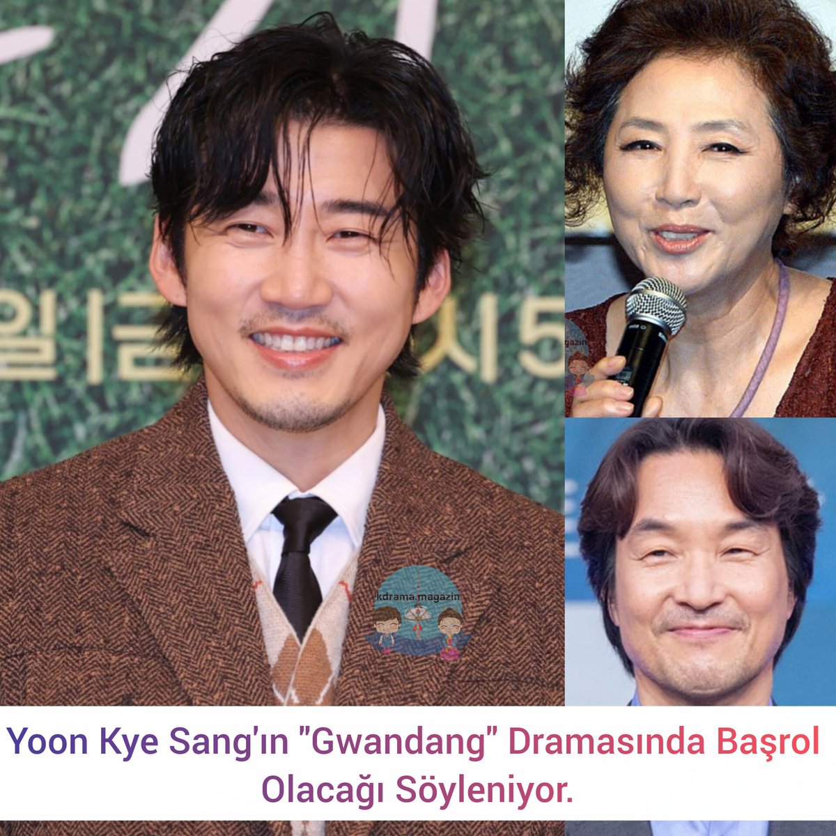 kdrama_magazin's tweet photo. #YoonKyeSang'ın #Gwandang Dramasında Başrol Olacağı Söyleniyor.
🎬 Gwandang çetesinin patronu #HanSukKyu'nun üvey kardeşini canlandıracak.
#HanSukKyu #GoDooShim https://t.co/ouM3M4QDme