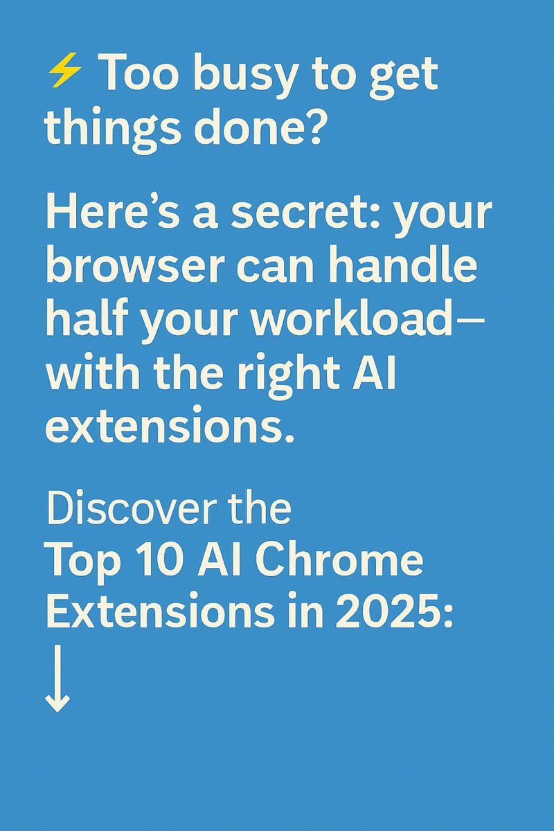 Techpulsedaily2's tweet image. 👇 thetechpulsedaily.com/2025/08/03/top…
#AItools #TechForWork #DigitalProductivity #StartupTools