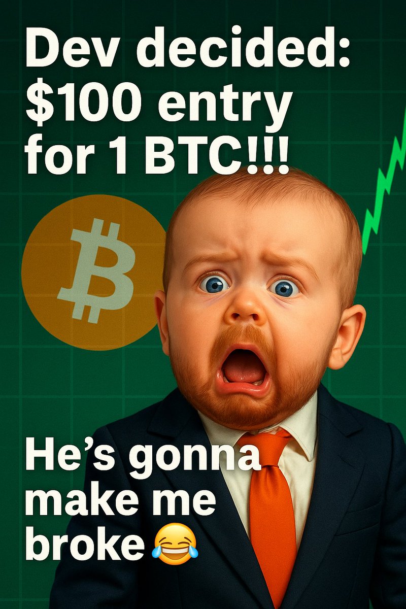 BabySaylorCoin's tweet photo. 📢 We’ve been getting a lot of questions about how The Hunt works…
Here’s a little taste:

💵 $100 entry
🎯 Equal chance for everyone
💰 Minimum prize: 1 BTC

No whales. No insiders.
Just one epic Hunt.

🔥 $BSLR | #BabySaylor | #Bitcoin #Hashrelics

(You might want to bookmark this tweet… just saying 👀)