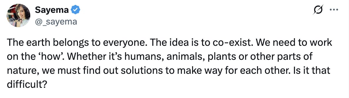 Srikant Sekhar Mushrik (@s__srikant) on Twitter photo We already have a solution, Sanatana Dharma.
And you're he_ll-bent on putting it out of practice, <a href="/_sayema/">Sayema</a>
Why don't you try being a part of the solution instead? 🙂
<a href="/AtriNeeraj/">Neeraj Atri Mushrik</a> <a href="/infinitchy/">Ashish Dhar</a> <a href="/PankajSaxena84/">Pankaj Saxena | पंकज सक्सेना</a> <a href="/SanjeevSanskrit/">Sanjeev Newar | सञ्जीव नेवर</a> <a href="/ShefVaidya/">Shefali Vaidya. 🇮🇳</a> We already have a solution, Sanatana Dharma.
And you're he_ll-bent on putting it out of practice, <a href="/_sayema/">Sayema</a>
Why don't you try being a part of the solution instead? 🙂
<a href="/AtriNeeraj/">Neeraj Atri Mushrik</a> <a href="/infinitchy/">Ashish Dhar</a> <a href="/PankajSaxena84/">Pankaj Saxena | पंकज सक्सेना</a> <a href="/SanjeevSanskrit/">Sanjeev Newar | सञ्जीव नेवर</a> <a href="/ShefVaidya/">Shefali Vaidya. 🇮🇳</a>