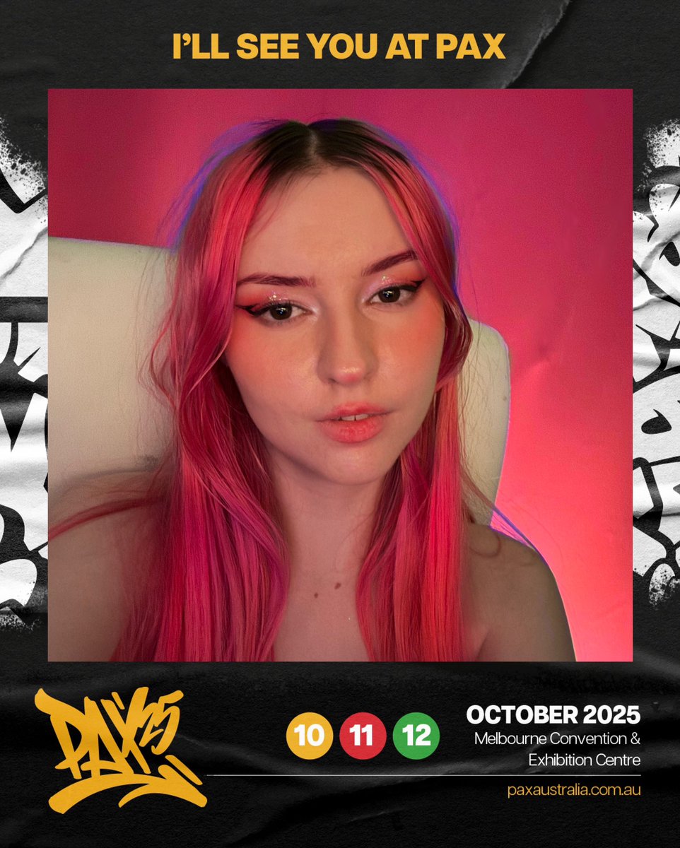 🧡 Cass 🩷 (@trashquinn) on Twitter photo Excited to say I’m going to <a href="/PAXAus/">PAX Australia</a> as a creator this year 🤩
Can’t wait to see all of my favourite people and add some more to that list 🥰
#PAXAUS #PAXAUS2025 Excited to say I’m going to <a href="/PAXAus/">PAX Australia</a> as a creator this year 🤩
Can’t wait to see all of my favourite people and add some more to that list 🥰
#PAXAUS #PAXAUS2025